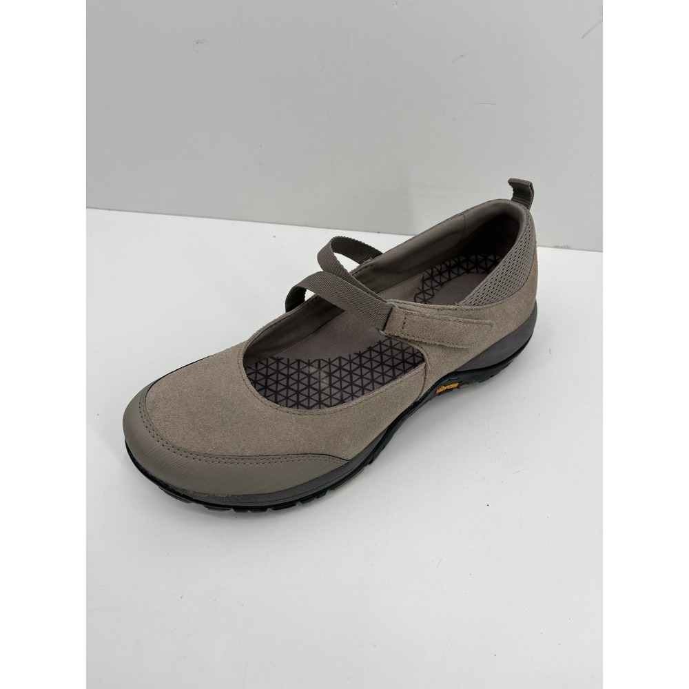 Dansko Mary Jane Shoes Primrose Vibram Gray Women's 40 9.5 Flats Comfort Shoes
